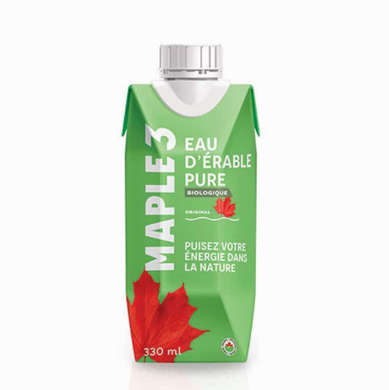 Eau d'érable Maple3 enfin disponible en France !
